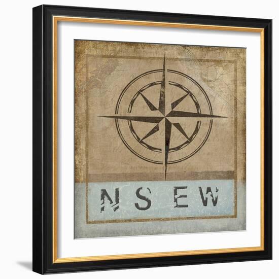 Compass Rose II-Karen Williams-Framed Giclee Print