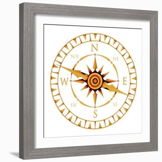 Compass Rose-PASIEKA-Framed Premium Photographic Print