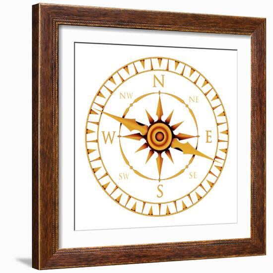 Compass Rose-PASIEKA-Framed Premium Photographic Print