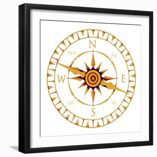 Compass Rose-PASIEKA-Framed Premium Photographic Print