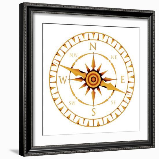 Compass Rose-PASIEKA-Framed Premium Photographic Print