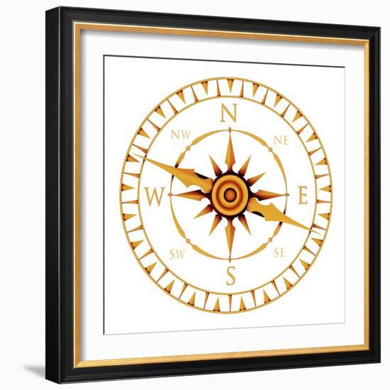 Compass Rose-PASIEKA-Framed Premium Photographic Print