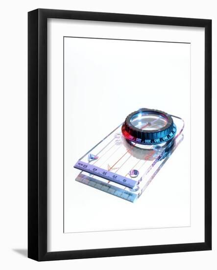 Compass-Tek Image-Framed Photographic Print