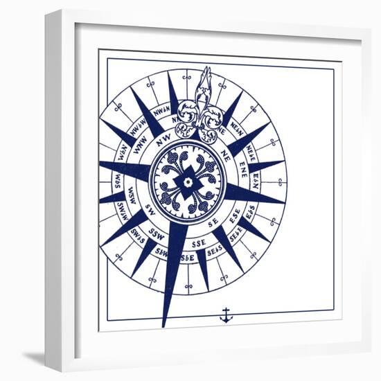 Compass-The Saturday Evening Post-Framed Giclee Print