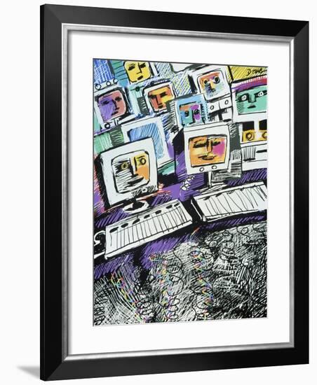 Compatible-Diana Ong-Framed Giclee Print