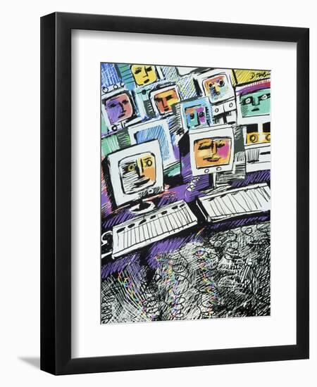 Compatible-Diana Ong-Framed Giclee Print