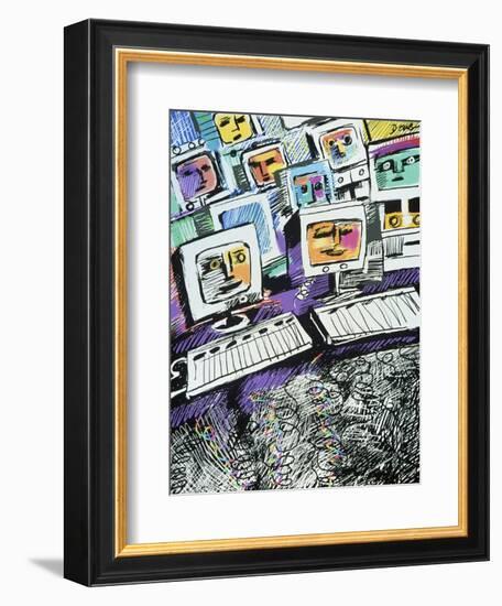 Compatible-Diana Ong-Framed Giclee Print