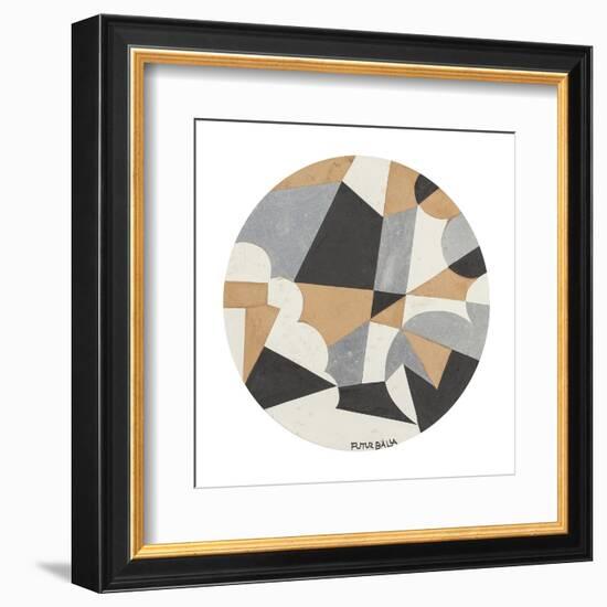 Compenetrazione Bis-Giacomo Balla-Framed Art Print