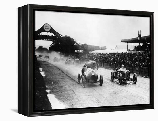 Competitors in the French Grand Prix, Strasbourg, 1922-null-Framed Premier Image Canvas