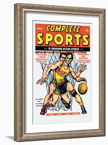 Complete Sports: Basketball is My Business-null-Framed Art Print