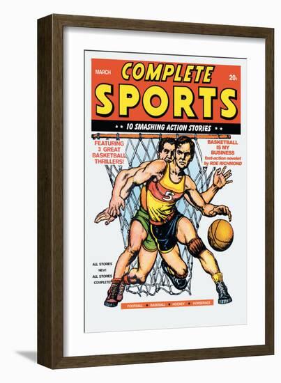 Complete Sports: Basketball is My Business-null-Framed Art Print