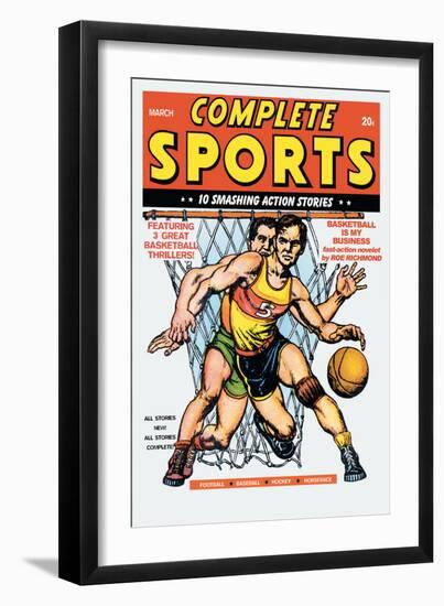 Complete Sports: Basketball is My Business-null-Framed Art Print