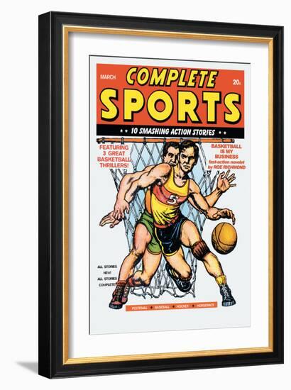 Complete Sports: Basketball is My Business-null-Framed Art Print