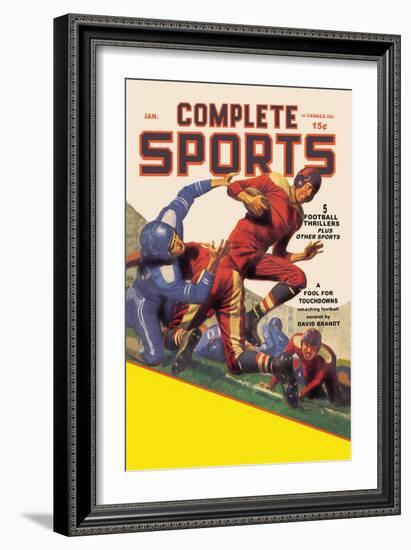 Complete Sports-null-Framed Art Print