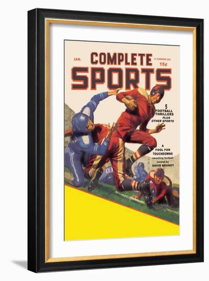 Complete Sports-null-Framed Art Print