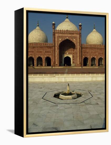 Completed by Mughal Emperor Aurangzeb, Badshahi Mosque Can Accommodate 60, 000 Worshippers-Amar Grover-Framed Premier Image Canvas