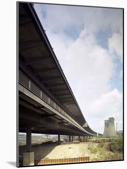 Completed M1 Tinsley Viaduct, 1968-Michael Walters-Mounted Photographic Print