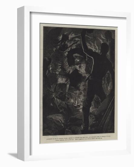 Completion of the St Gothard Tunnel-William Heysham Overend-Framed Giclee Print