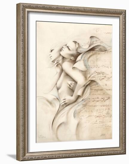 Complicité II-Gerard Daran-Framed Limited Edition