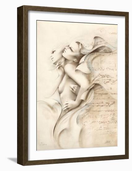 Complicité II-Gerard Daran-Framed Limited Edition