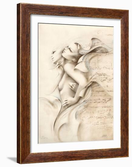 Complicité II-Gerard Daran-Framed Limited Edition