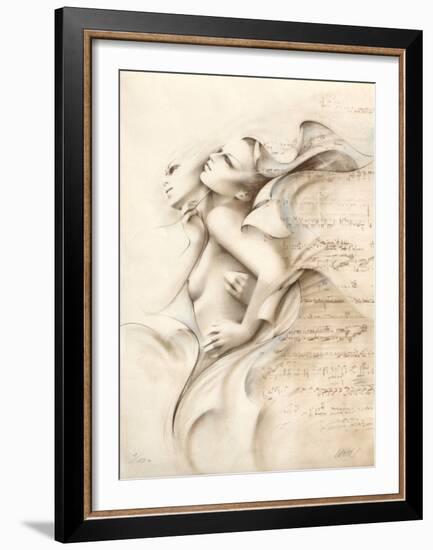 Complicité II-Gerard Daran-Framed Limited Edition