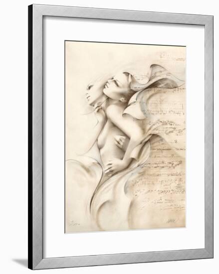 Complicité II-Gerard Daran-Framed Limited Edition