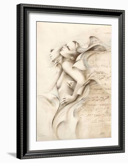 Complicité II-Gerard Daran-Framed Limited Edition