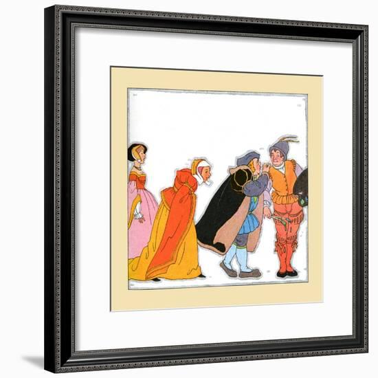 Complimenting The Artist-Maud & Miska Petersham-Framed Art Print