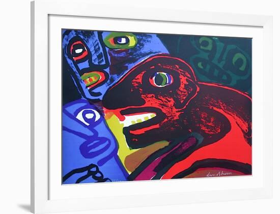 Complot Barbare-Bengt Lindstroem-Framed Limited Edition