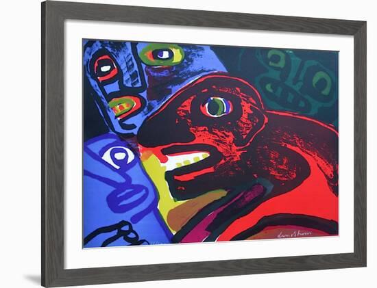 Complot Barbare-Bengt Lindstroem-Framed Limited Edition