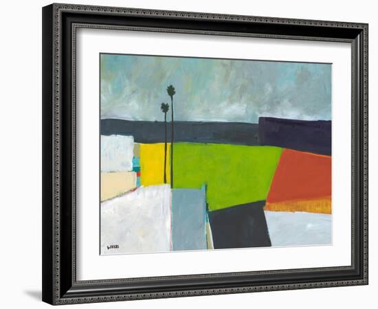 Composed Earth-Jan Weiss-Framed Art Print