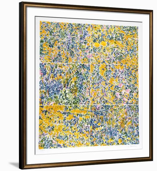 Composed Field II-George Chemeche-Framed Limited Edition