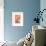Composed in Orange-Anna Flores-Framed Art Print displayed on a wall