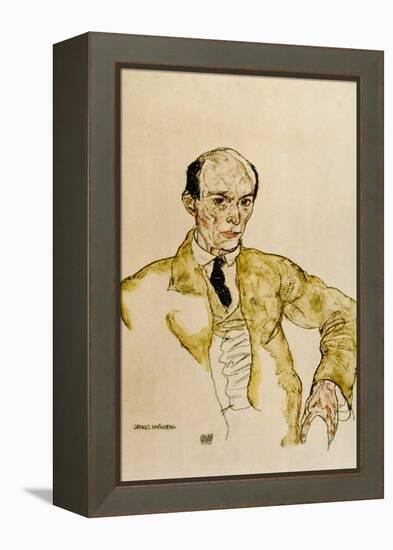 Composer Arnold Schoenberg, 1917-Egon Schiele-Framed Premier Image Canvas