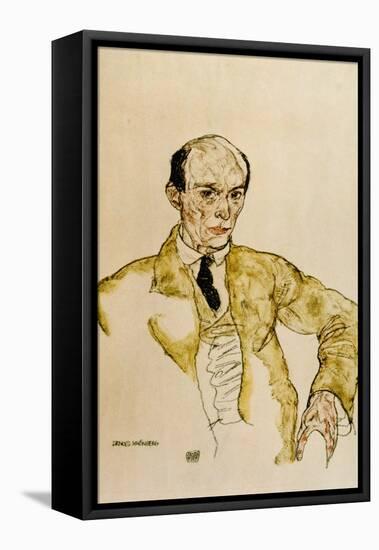 Composer Arnold Schoenberg, 1917-Egon Schiele-Framed Premier Image Canvas