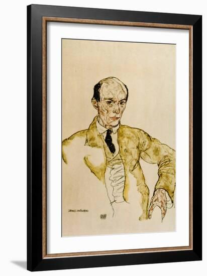 Composer Arnold Schoenberg, 1917-Egon Schiele-Framed Giclee Print