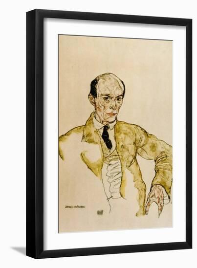 Composer Arnold Schoenberg, 1917-Egon Schiele-Framed Giclee Print