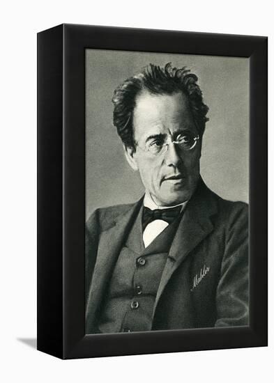 Composer Gustav Mahler-null-Framed Stretched Canvas