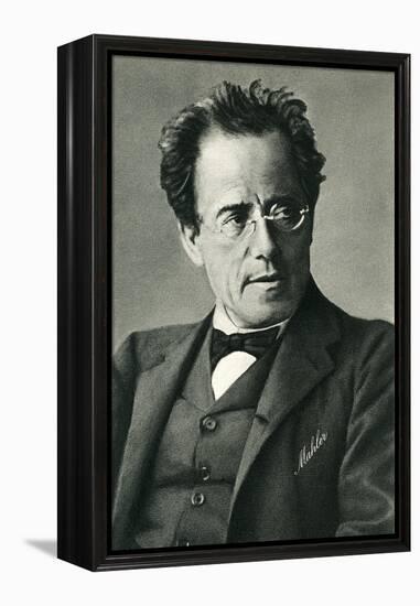 Composer Gustav Mahler-null-Framed Stretched Canvas