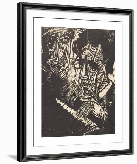 Composer Klemperer-Ernst Ludwig Kirchner-Framed Premium Giclee Print