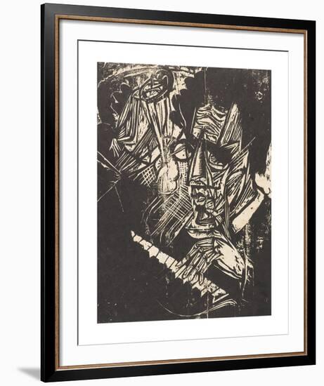 Composer Klemperer-Ernst Ludwig Kirchner-Framed Premium Giclee Print