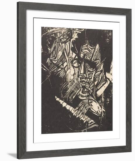 Composer Klemperer-Ernst Ludwig Kirchner-Framed Premium Giclee Print