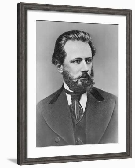 Composer Peter Ilich Tchaikovsky-null-Framed Photographic Print