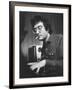 Composer Randy Newman Working at Piano, Smoking Cigarette-Bill Eppridge-Framed Premium Photographic Print