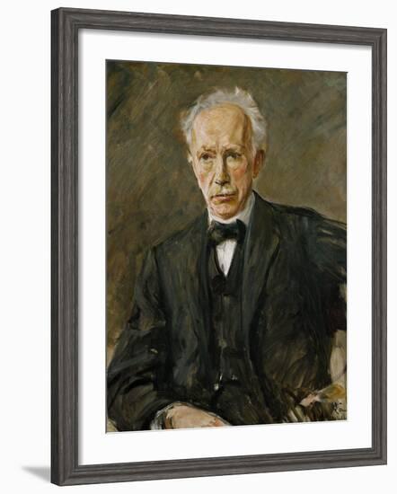 Composer Richard Strauss (1864-1949)-Max Liebermann-Framed Giclee Print