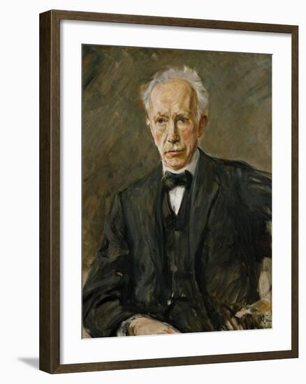 Composer Richard Strauss (1864-1949)-Max Liebermann-Framed Giclee Print