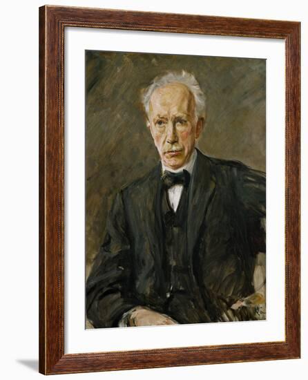 Composer Richard Strauss (1864-1949)-Max Liebermann-Framed Giclee Print