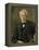 Composer Richard Strauss (1864-1949)-Max Liebermann-Framed Premier Image Canvas