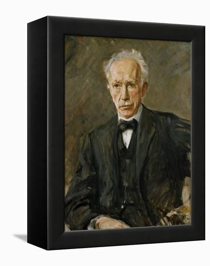 Composer Richard Strauss (1864-1949)-Max Liebermann-Framed Premier Image Canvas